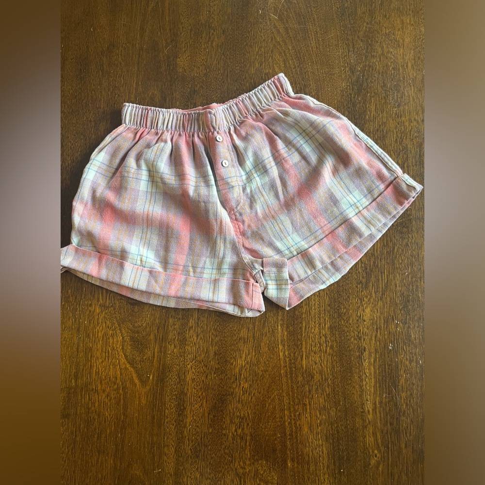 Free People Sunday Morning Soft Boxer Lounge Shorts - Size xs